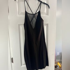 Charlotte Russe Black Mini Dress - size Medium